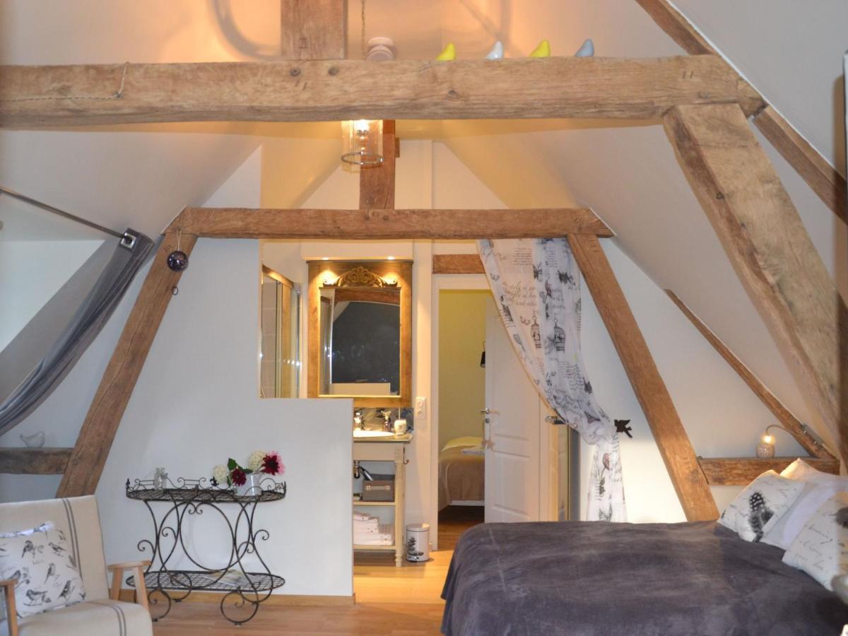 Maison D'Hotes La Bihoree Saint-Germain-de-Livet 部屋 写真