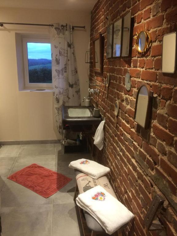 Maison D'Hotes La Bihoree Saint-Germain-de-Livet 部屋 写真